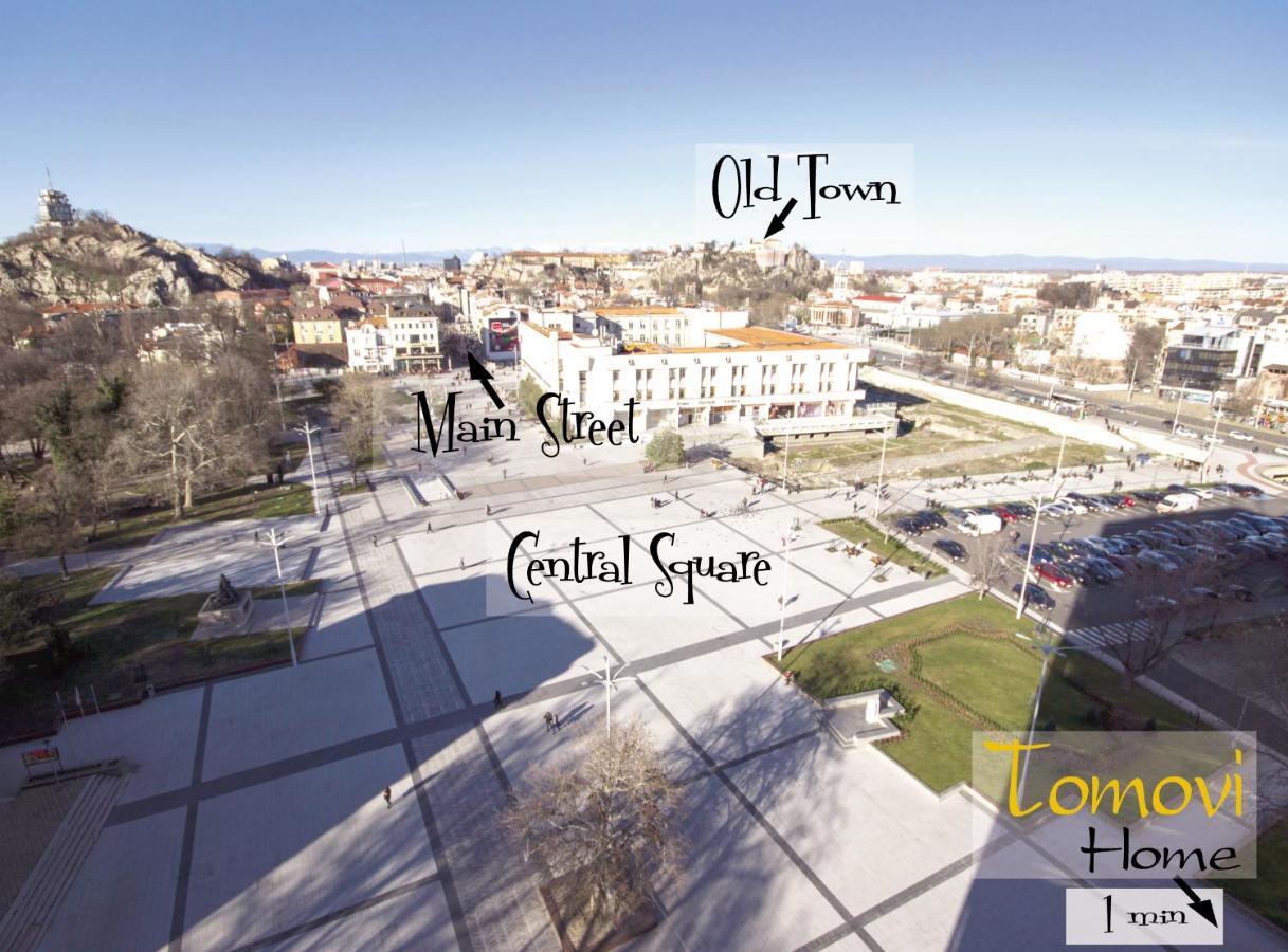 Tomovi Home - Three Bedrooms City Center Plovdiv Exteriör bild